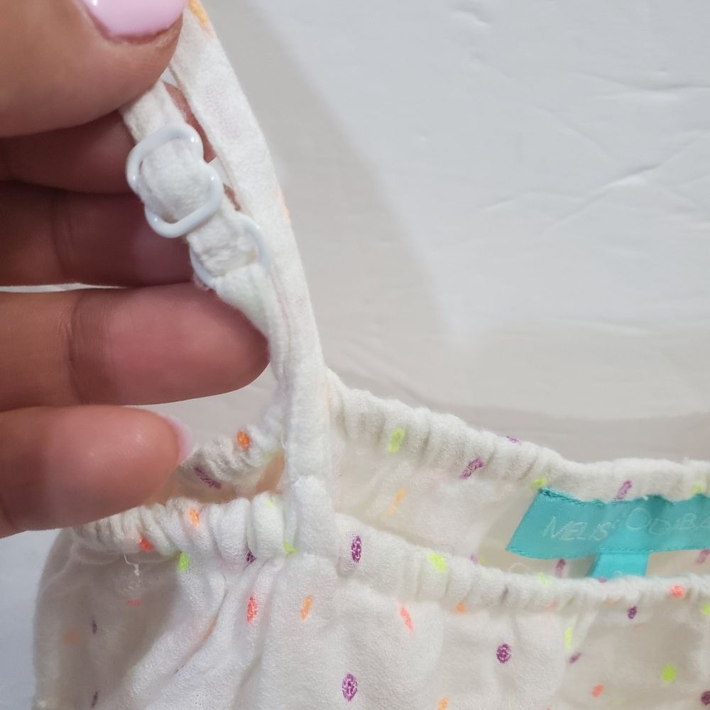 Melissa Odabash toddler girl pom pom romper size 2 - Picture 9 of 9